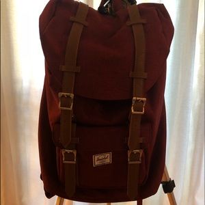 Herschel Maroon back pack